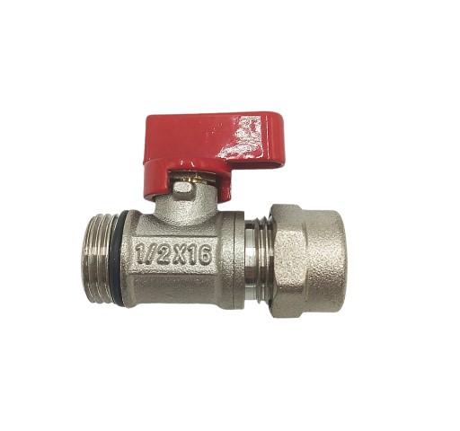 ШАРОВОЙ КРАН MINI PEX ДЛЯ ДЕЛИТЕЛЯ 16 x 1/2