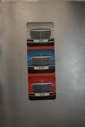 ПАПКА ПРОСПЕКТА Mercedes-Benz W114 W115 200 230