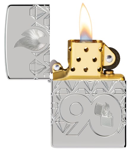 Зажигалка Zippo 48461 ветрозащитная коллекционная серебристая унисекс