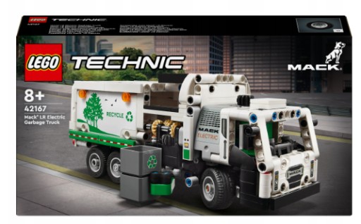LEGO(R) TECHNIC 42167 Электрический мусоровоз Mack LR