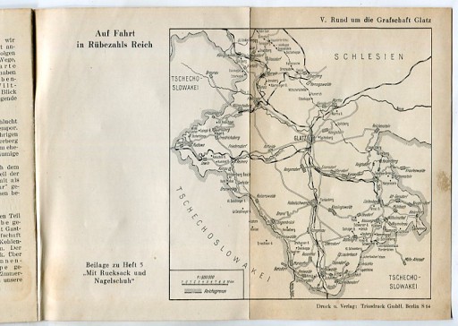 КЛОДЗКО и ОКРЕСТНОСТИ / Grafschaft GLATZ :: путеводитель: 1932 г.