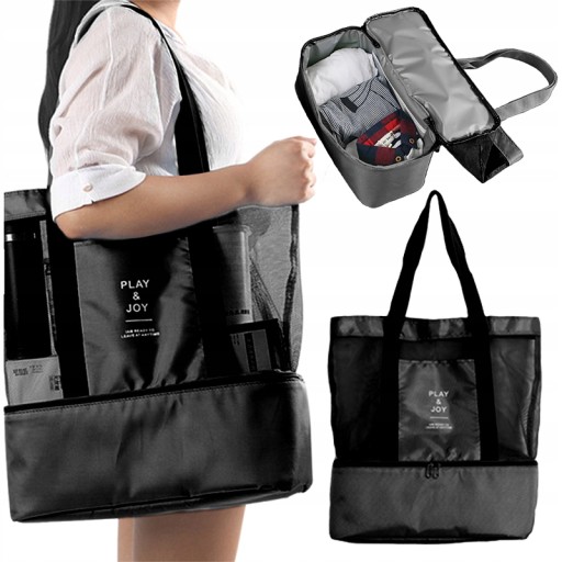 Термосумка Play and Joy K212 черная 20 л