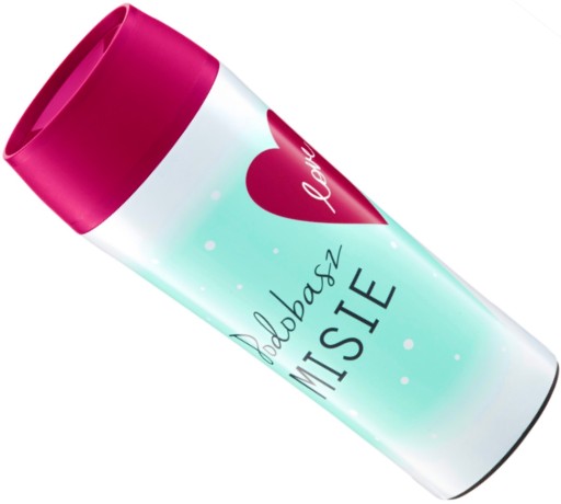KUBEK termiczny AMBITION love BIDON TERMOS 400ml Oldman PODOBASZ MISIE