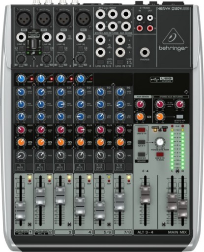 Behringer Q1204USB - Аудиомикшер