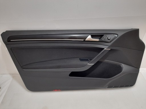 GOLF VII 3-y drzwi BOCZEK TAPICERKA DRZWI AMBIENTE LED CARBON 5G3867011BQ