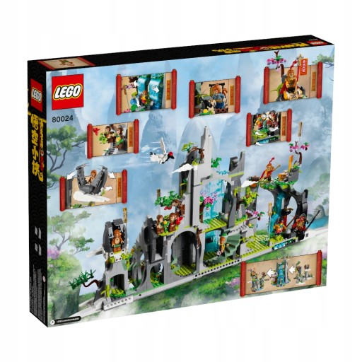 LEGO 80024 MONKIE KID ЛЕГЕНДАРНАЯ ГОРА ЦВЕТОВ И ОВЕЦ