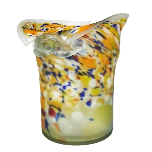 WIELKI WŁOSKI WAZON MURANO GLAS