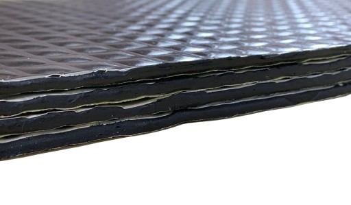 MATA WYGŁUSZAJĄCA ALU-BUTYLOWA antywibracyjna ABM 4.0mm 25x35cm