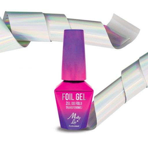 Гель-клей Molly Lac FOIL GEL для переводной фольги для нейл-арта 10 мл