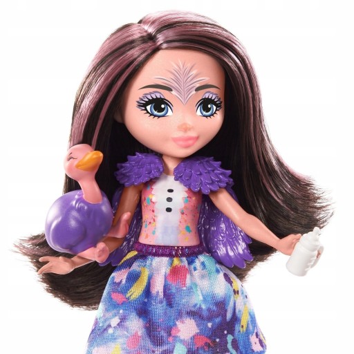 КУКЛА ENCHANTIMALS ОФЕЛИЯ СТРАУС СТРАУСОВАЯ СЕМЬЯ GTM32 СТРАУС