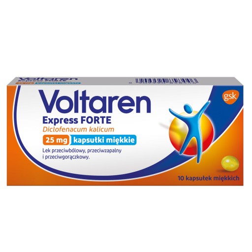 VOLTAREN EXPRESS FORTE preparat przeciwbólowy