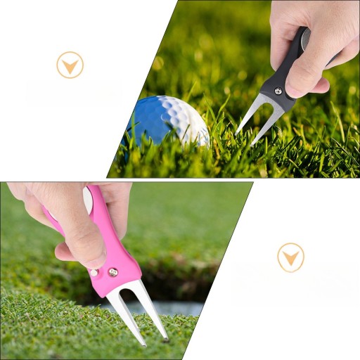 GOLF GREEN GOLF DIVOT FORK DIVOT FORK ИНСТРУМЕНТ ДЛЯ ГОЛЬФА