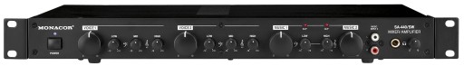 Monacor SA-440/SW -MIKSER 4k.2xMic+2xMUSICstudioDJ