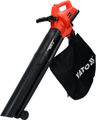 САДОВЫЙ ПЫЛЕСОС С АККУМУЛЯТОРНОЙ ВОЗДУХОДУВКОЙ YATO 2x18 В, 45 Л КОРПУС