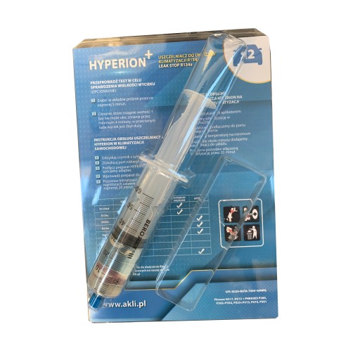 Герметик для кондиционера HYPERION на 2 автомобиля.