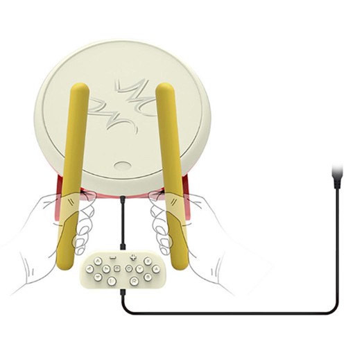 Барабан Mini Taiko с набором палочек для переключения