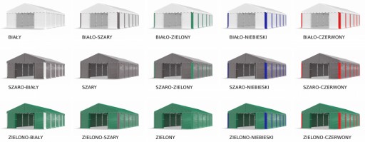 Namiot Magazynowy 5x10 Hala Magazynowa DAS 240 S