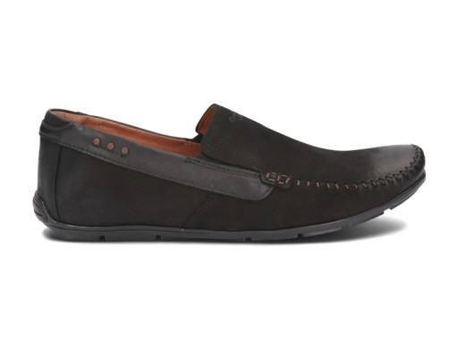 Menny Loafers Кожаная элегантная обувь натуральная кожа 381 черная 44