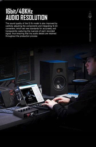Звуковая карта с аудиоинтерфейсом и мониторингом
