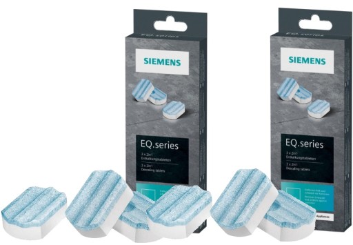 2 x 3 таблетки для удаления накипи SIEMENS TZ80002B
