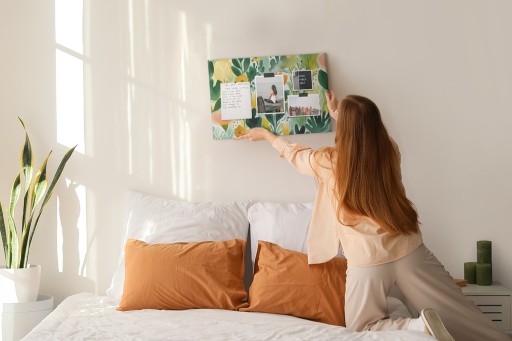 Tablica Korek Z Pinezkami 60x40 Akwarela kwiaty