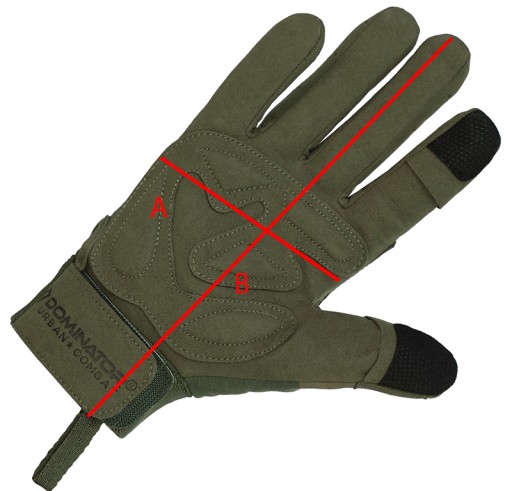 ВОЕННЫЕ СТРЕЛКОВЫЕ ПЕРЧАТКИ DOMINATOR WZ.93 XL