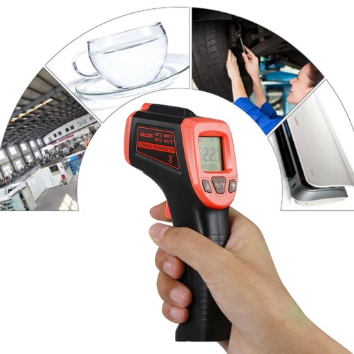 Infrared Thermometer Temperature Gun Non Contact Digital Display (Not Red