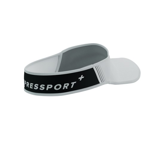 COMPRESSPORT VISOR ULTRALIGHT козырек для бега белый/черный