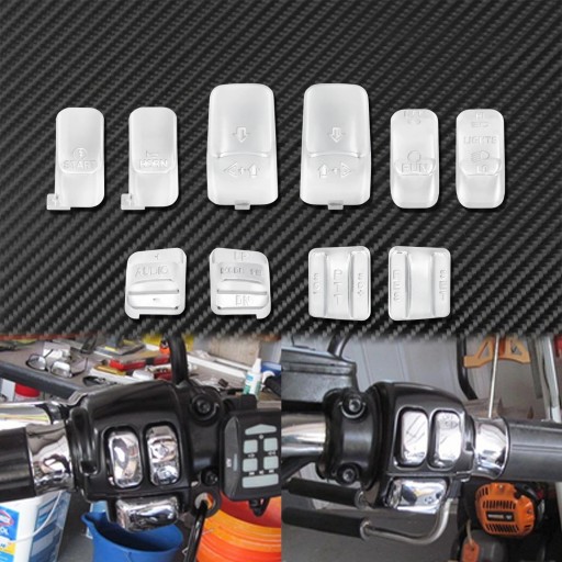 Комплект накладок на переключатели Harley Davidson Touring FLHTCUI 96-13