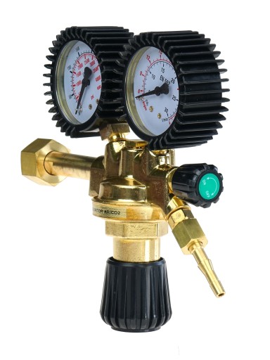Редуктор MAXY CO2/Ar с 2 манометрами MIG/MAG IDEAL MIX