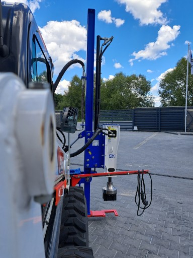 Гидравлический копр MSK 20 SKID STEER Фотогальваника