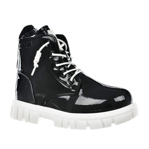 BUTY zimowe BOTKI dziecięce BIG STAR skórzane ocieplane MM374147 30