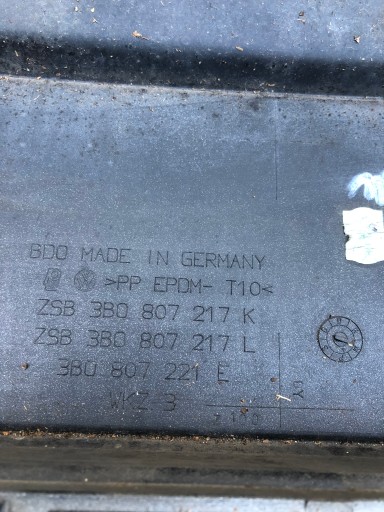ПЕРЕДНИЙ БАМПЕР VW PASSAT B5 ЛИФТ