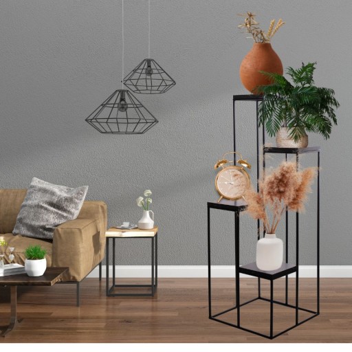 HGDECO металлическая каскадная подставка для цветов, подставка для цветов, производство Польша