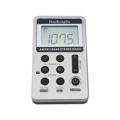 HanRongDa HRD-103 AM Цифровое FM-радио 2-диапазонное