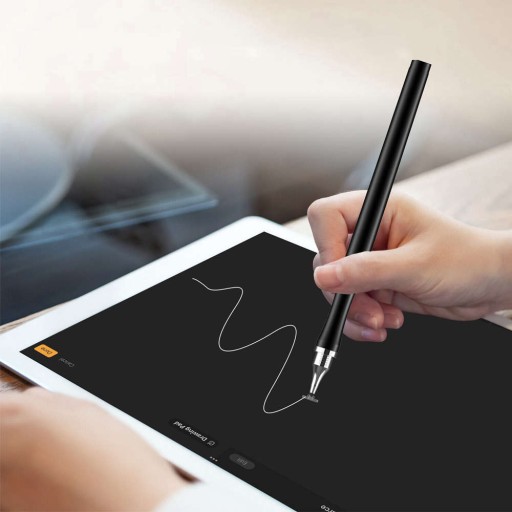 Емкостный стилус для экрана телефона, планшета Precision Touch, черный
