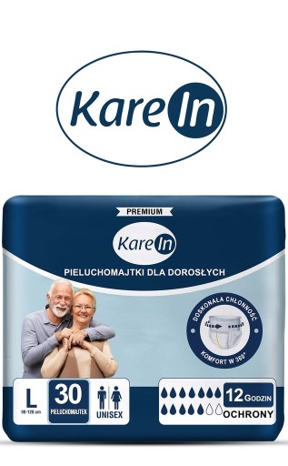 ПОДГЛОНКИ ДЛЯ ВЗРОСЛЫХ KAREIN PREMIUM L 30 ШТ.