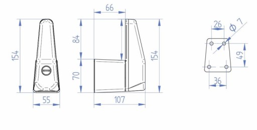 Fiat Ducato Cab Lock Thule W-wa защита двери кабины водителя