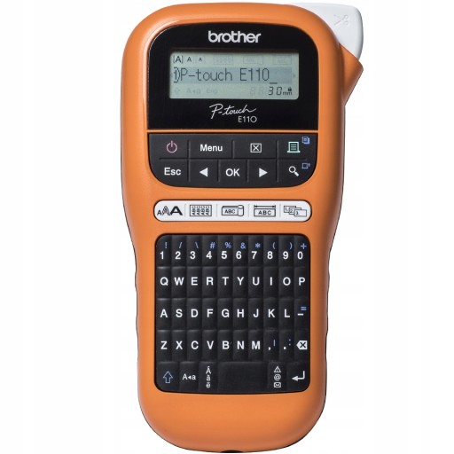 Принтер этикеток Brother P-touch E110VP + TZe-FX221