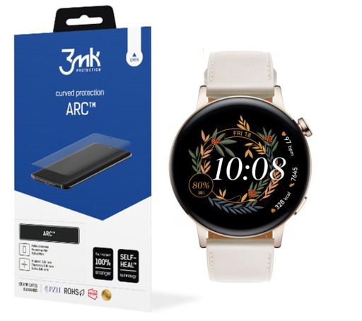 Полноэкранная пленка ARC 3MK для Huawei Watch GT 3 42 мм