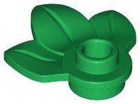 LEGO PLANTS FLOWER 24866 ЛИСТ 32607 ЦВЕТЫ 5шт.