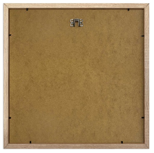 Ramka Italia 50x50 z passe-partout 40x40 dąb sonoma naturalna
