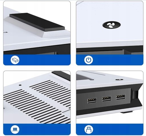 ОХЛАЖДАЮЩАЯ СТАНЦИЯ ДЛЯ ЗАРЯДНОГО УСТРОЙСТВА ДЛЯ PS5