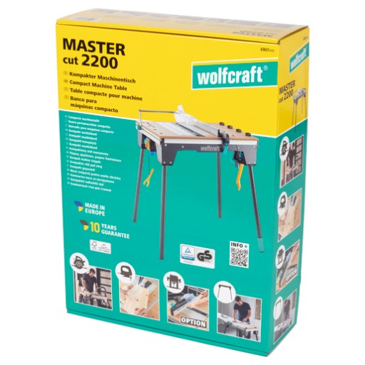 WOLFCRAFT MASTER 2200 КОМПАКТНЫЙ СТОЛ СТАНКА