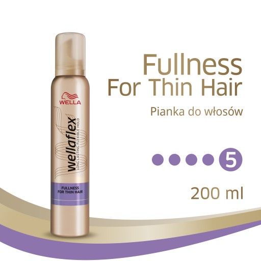 Пенка для волос Wellaflex Fullness 3x200 мл