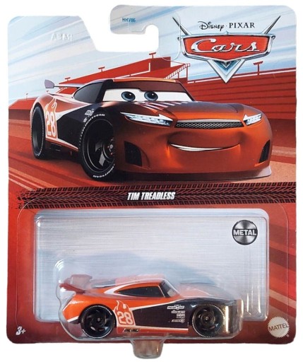 TIM TREADLESS Nitroade Mattel Autko 1:55 Auta Cars