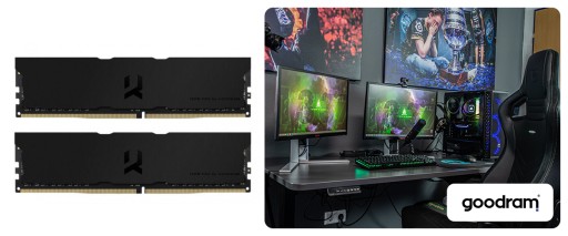 Оперативная память GOODRAM IRDM 2x8 ГБ KIT 3600 МГц CL18 черный