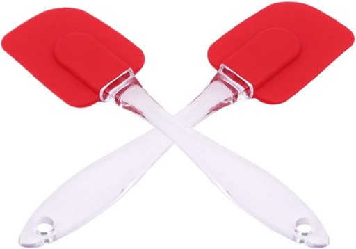 SZPATUŁKA ŁOPATKA SILIKONOWA OBIERACZKA DO KREMU TEFLONU DUŻA 24 CM #101