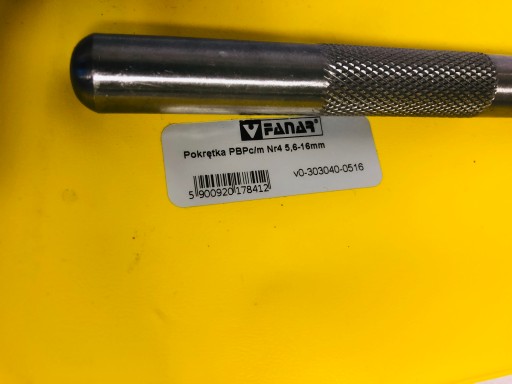 FANAR Профессиональная ручка для нарезания резьбы M11-27