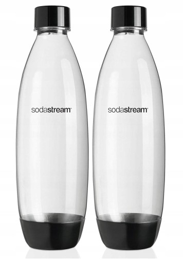 2x BUTLE BUTELKI SODASTREAM BUTELKA DO SATURATORA 1L DWUPAK